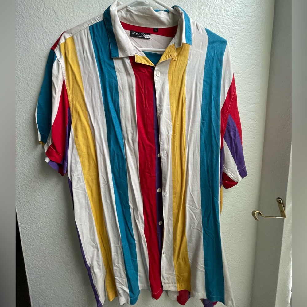 Brave Soul Short Sleeve Button Down